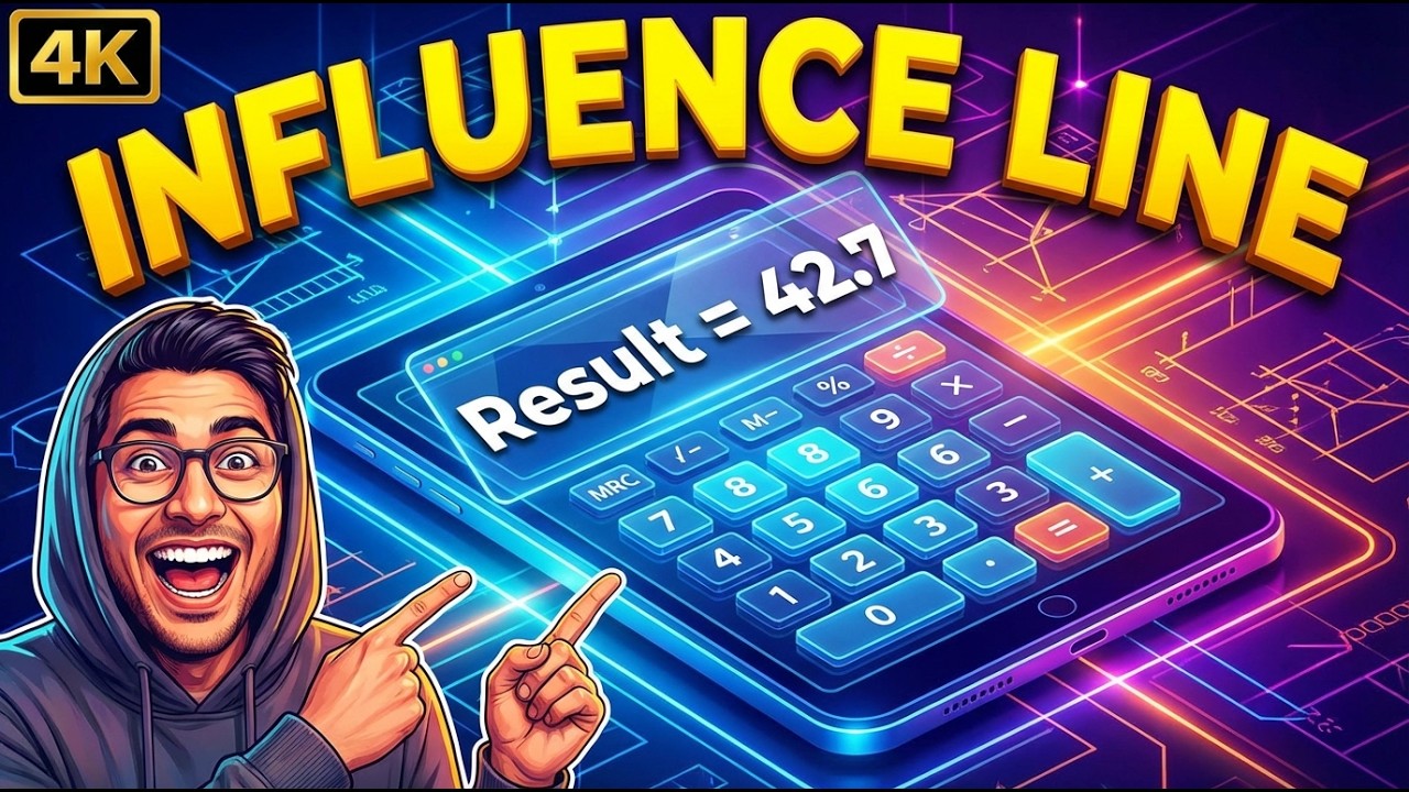 Influence Line Interactive Calculator