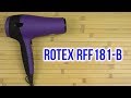 Rotex RFF181-B - видео
