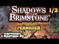 Shadows of Brimstone, геймплей 1/3 - настольная игра с Братцем Ву 