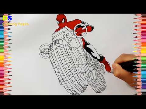 Spiderman Coloring Pages season 2 | How to Color Spiderman | FS Coloring Pages