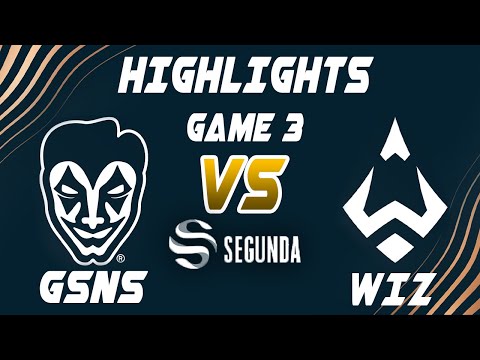 Guasones vs Wizards Game 3 Highlights - LEAGUE OF LEGENDS - SUPERLIGA SEGUNDA DIVISIÓN - PLAYOFFS