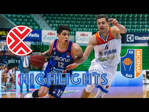 HIGHLIGHTS: KK Cibona - KK Mornar Bar