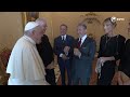 Papa Francis Meets Rocky Sylvester Stallone Visits The Vatican With His Family