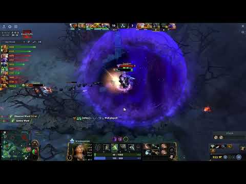 Miracle's Windranger - beautiful shackle shots in rank game | 7.33c Patch #dota2 #dota2gameplay