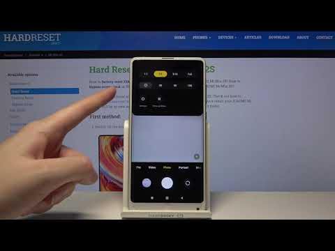 How to Switch On/Off Camera Mirror Effect on XIAOMI Mi Mix 2S – Manage Camera Effects