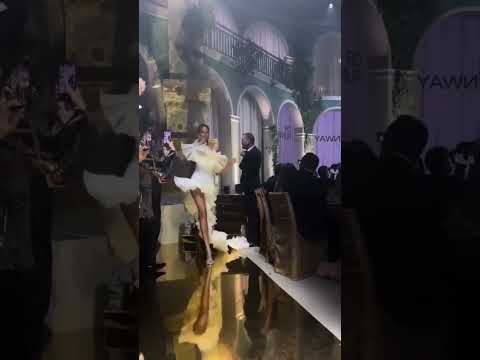 NEW @cindybruna walking for CR Runway x amfAR Cannes Gala 2022 by @highfashionrunwaymodels