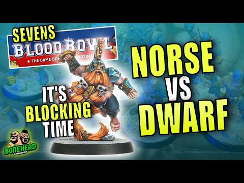 NEW Blood Bowl Season 3 - Norse vs Dwarf Sevens!