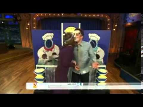 Savannah Guthrie takes a tumble after Jimmy Fallon throws a pie