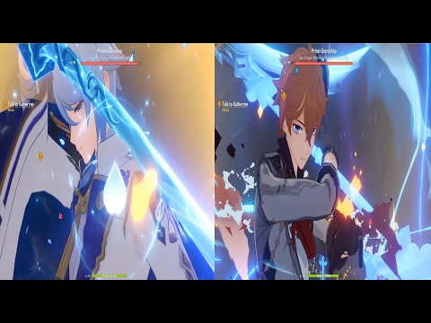 C0 Ayato vs C0 Childe (Tartaglia) Damage Comparison Genshin Impact Patch 2.6