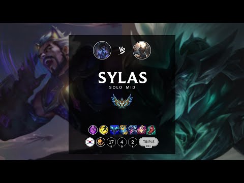 Sylas Mid vs Pantheon - KR Challenger Patch 12.6