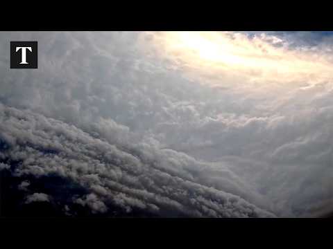 Hurricane Hunters Fly Inside The Eye of Hurricane Melissa