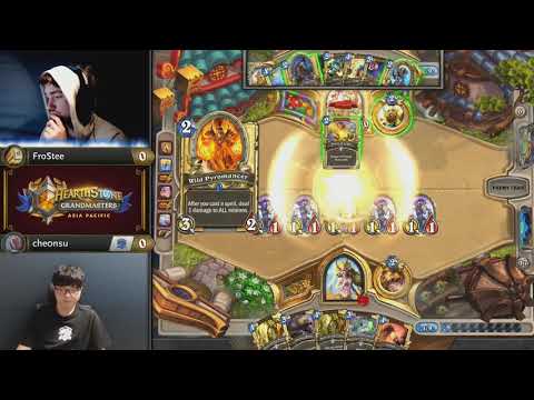 FroStee vs che0nsu - Hearthstone Grandmasters Asia-Pacific - Week 3