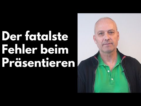 The most fatal mistake in teaching and presenting