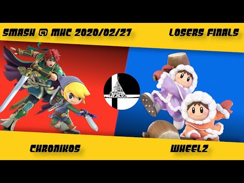 Chronikos (Toon Link, Roy) vs Wheelz (Ice Climbers) - Losers Finals - Smash at MHC Feb 27, 2020