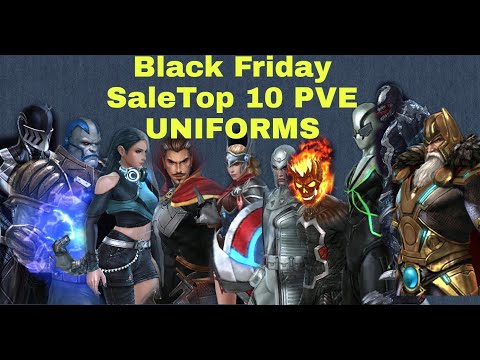 Black Friday sale top 10 PVE uniforms in my opinion