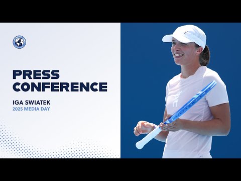 Iga Swiatek | Media Day Press Conference | 2025 Cincinnati Open