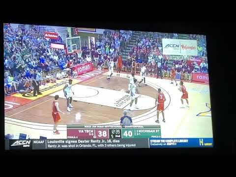 Cassius Winston Defense Cut-Off Baseline Drive Contest