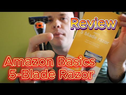 Amazon Basics 5 Blade Razor Review