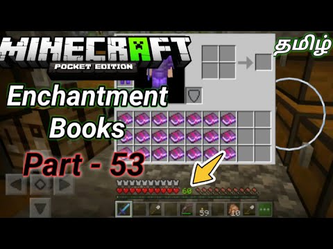 Minecraft [PE] Part - 53 | Getting Enchantment Books | In Tamil | M.I Gamer