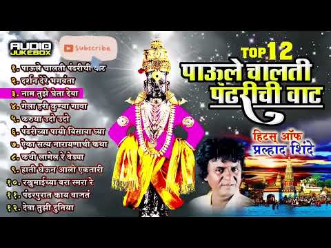 Top 12 Super Hit Vitthal Songs Marathi Paule Chalti Pandharichi vaat Prahlad Shinde Bhakti Songs