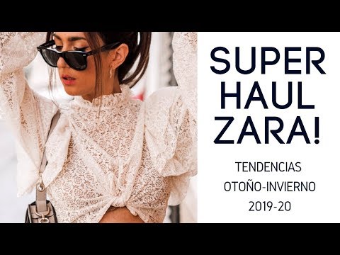 MODA: ZARA HAUL : Nueva temporada – Me compro todas las tendencias!