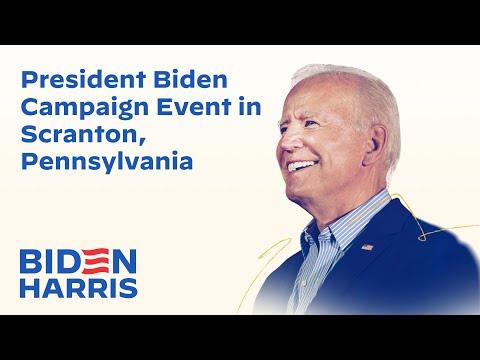 President Biden Campaign Event in Scranton, Pennsylvania