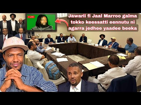 Jaal Marroon Somalee fi Oromoolle akeekachiise.Jawari fi Marroo ifatti galama tokkotti murtiilee 8 d