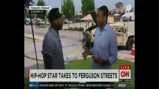 Talib Kweli Threatens to Quit CNN  Interview over Ferguson Protest