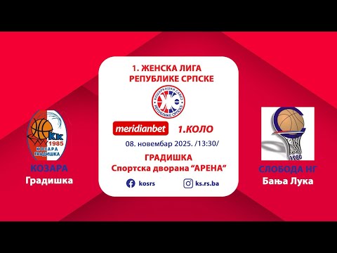 ŽKK KOZARA - ŽKK SLOBODA NG