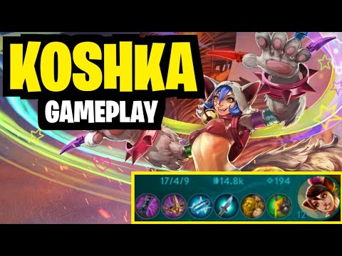 KOSHKA - SWEATY SOLO GAME | VAINGLORY 5V5 |