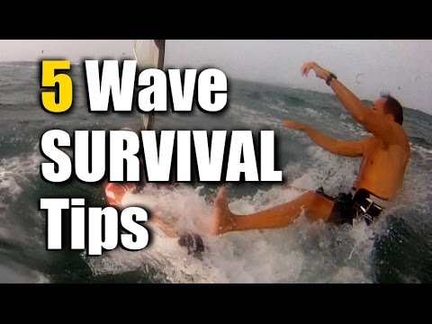 5 Wave SURVIVAL Tips - Windsurfing Cabarete August 2015