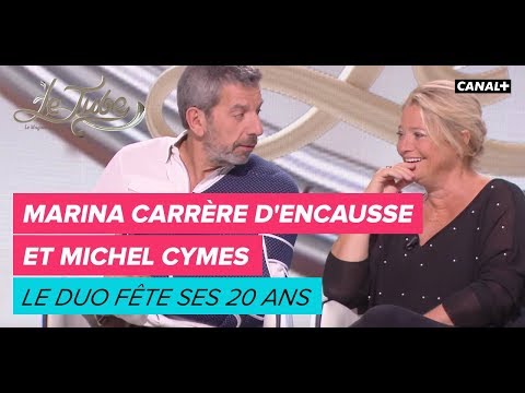 Marina Carrère D'encausse et Michel Cymes: Le duo fête ses 20 ans  - Le Tube du 10/03 – CANAL+