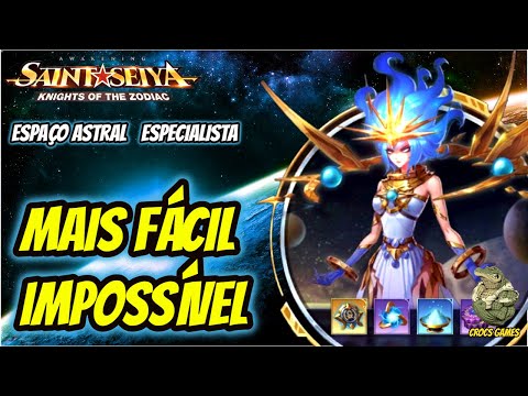 COMO PASSAR DO  ESPAÇO ASTRAL SOLO | MODO ESPECIALISTA | GUIA | SAINT SEIYA AWAKENING.