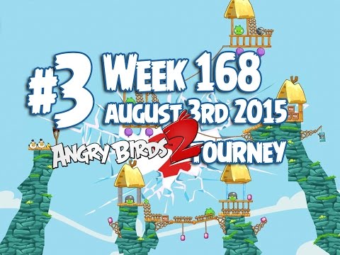 Angry Birds Friends AB2 Tournament Level 3 Week 168 Walkthrough | August 3rd 2015