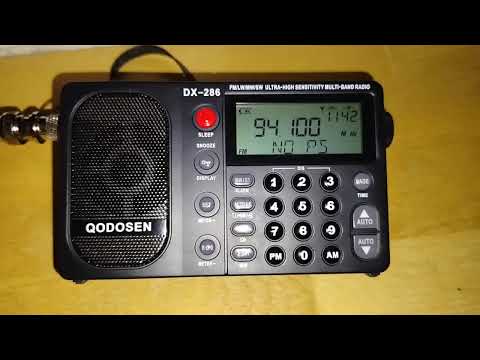 FM DX-Reception of BBC Radio 4 from Tacolneston/United Kingdom 94,10MHz near Hamburg/Germany 634km