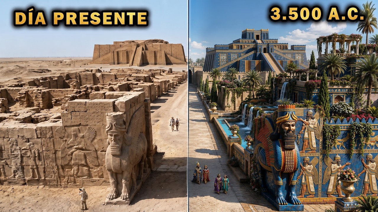 Cómo Eran Realmente las Megaestructuras de Mesopotamia: Sumer, Babilonia y Akkad