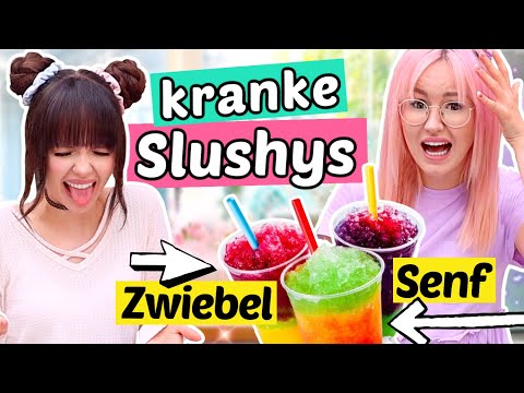 Die ekligsten Slushy Sorten 🤢 SLUSHY MASCHINE | ViktoriaSarina