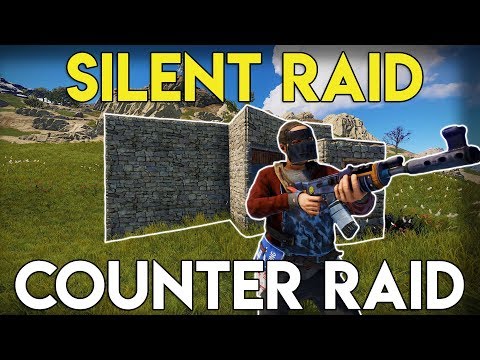 SILENT RAIDING AND COUNTER RAIDING FOR AK AND EXPLOSIVES - Rust Survival #45