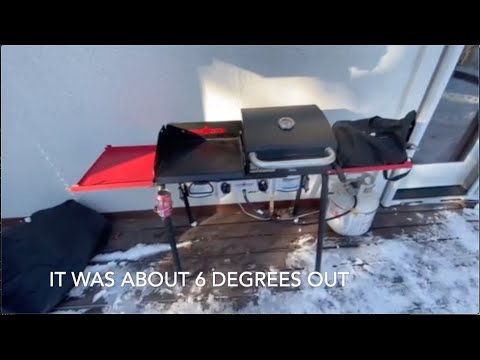 Camp Chef Tailgater Combo with Explorer base 1 year later- SUMMER and WINTER use.