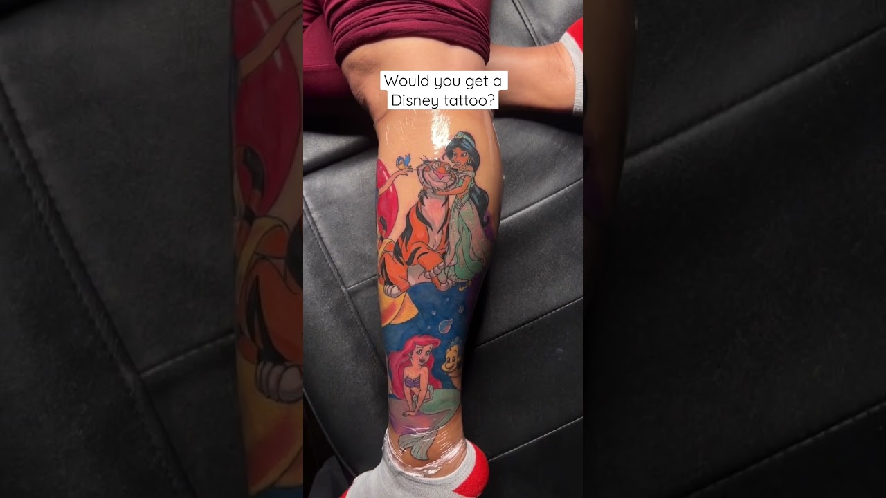 Disney tattoo (sleeve)