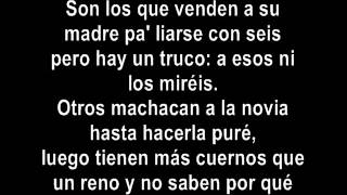 Tote King: Ni de ellos ni de ellas (con Letra)