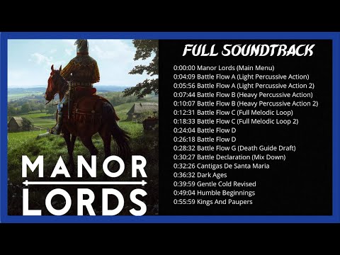 Manor Lords OST 🎵 - Full Soundtrack - Original Music 4K