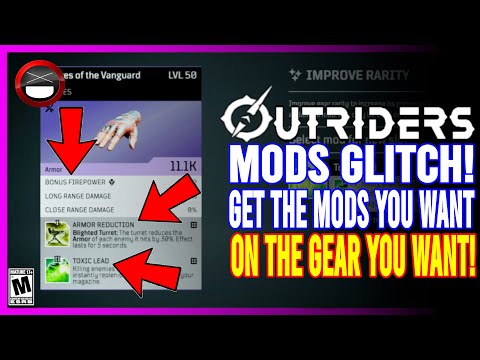 OUTRIDERS | MODS GLITCH - How To Get The Mods You Want On The Gear You Want!