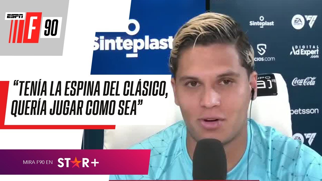 ¡JUANFER QUINTERO ANALIZÓ EN #ESPNF90 LA VICTORIA DE RACING EN EL CLÁSICO!