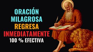 San Marcos de León lo hará posible! La oración MILAGROSA para que REGRESE en 3 días ❤️🔥 #AmorEterno