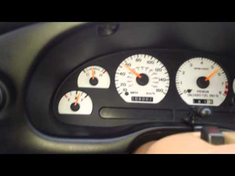 98 Mustang Cobra acceleration. 0-60 and beyond...