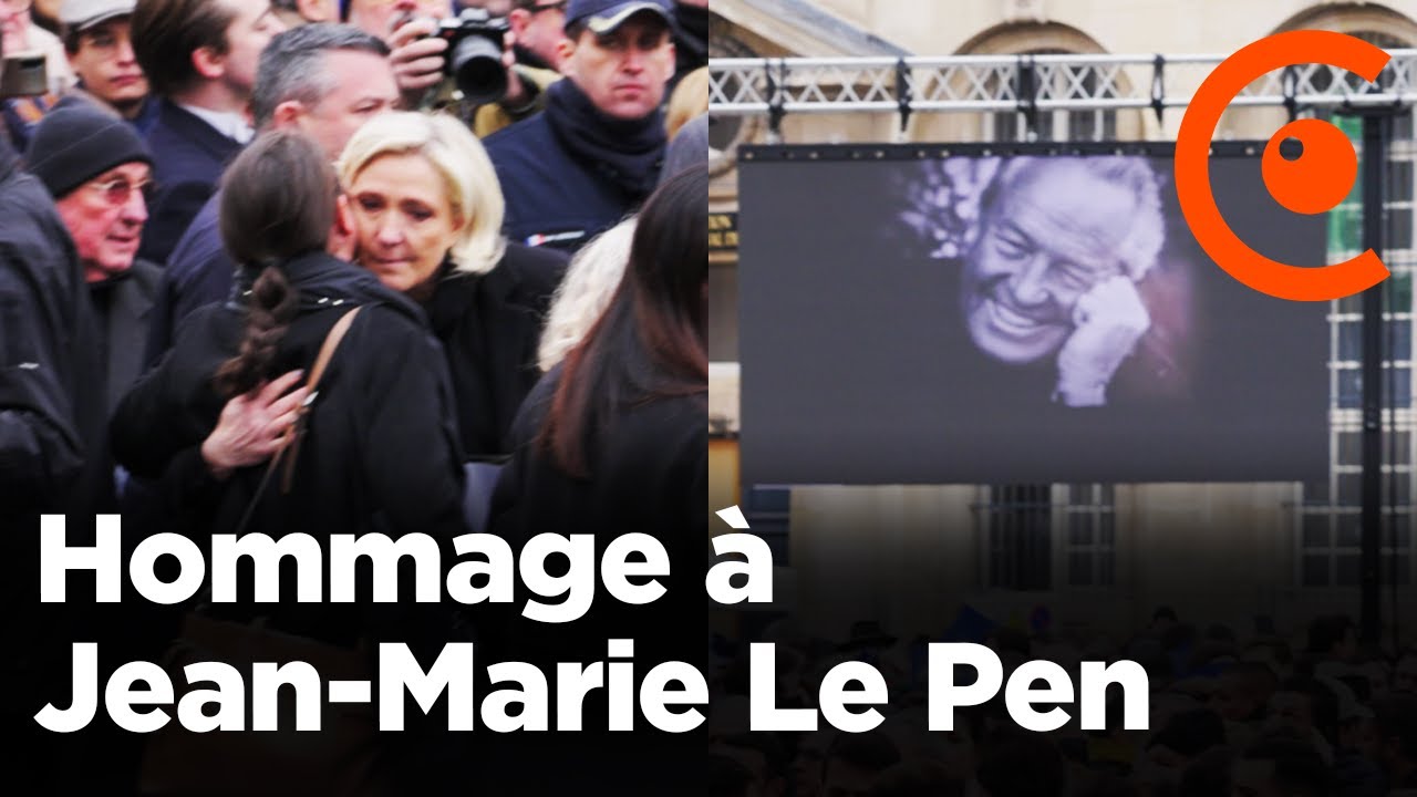 Hommage religieux à Jean-Marie Le Pen après sa mort - 16/01/2025