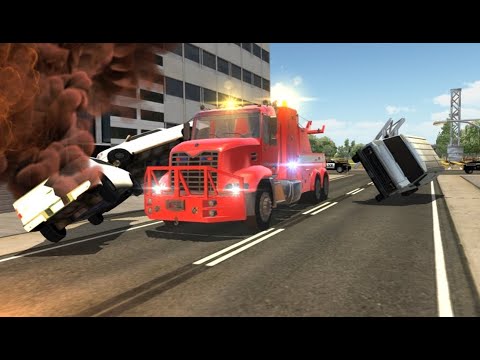Fire Truck Flying Car - Android Gameplay FHD #2