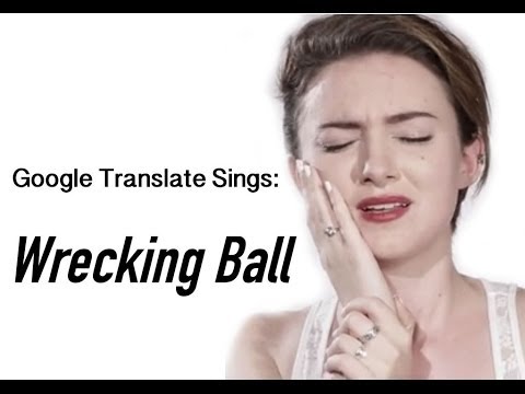 Google Translate Sings: 