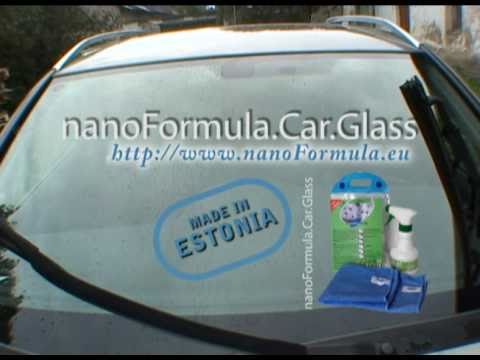 nanoFormula.Car.Glass Autoklaasid, -peeglid, -tuled